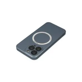 Newface Iphone 13 Pro Kılıf Jack Magneticsafe Lens Silikon - Sierra Blue