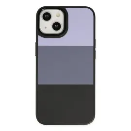 Newface Iphone 14 Plus Kılıf King Kapak - Lila-Siyah