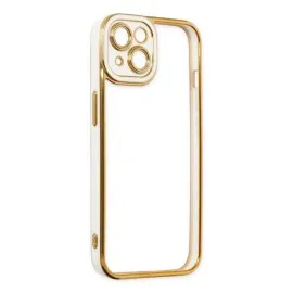 Newface Iphone 14 Plus Kılıf Liva Lens Silikon - Beyaz