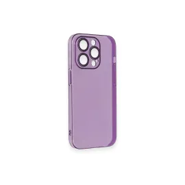 Newface Iphone 14 Pro Kılıf Armada Lensli Kapak - Derin Mor