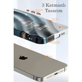 Newface Iphone 14 Pro Kılıf Crew Desenli Kapak - Galata Kulesi