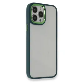 Newface Iphone 14 Pro Max Kılıf Dora Kapak - Haki Yeşil