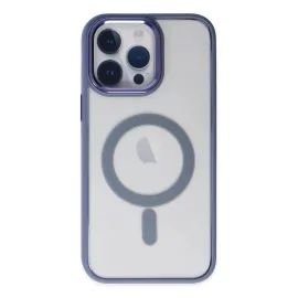 Newface Iphone 14 Pro Max Kılıf Room Magneticsafe Silikon - Sierra Blue