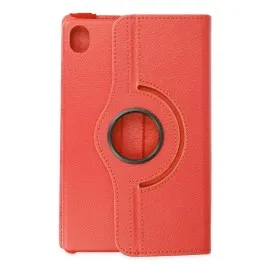 Newface Lenovo Tab M8 Kılıf 360 Tablet Deri Kılıf - Kırmızı