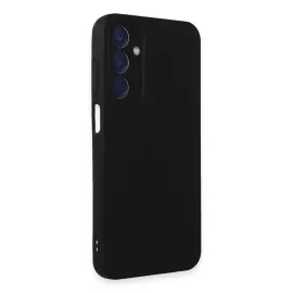 Newface Samsung Galaxy A25 5G Kılıf Nano Içi Kadife Silikon - Siyah