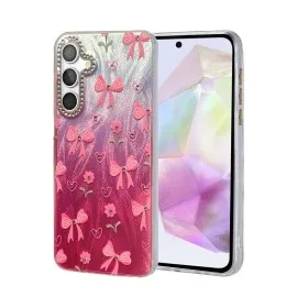 Newface Samsung Galaxy A35 5G Kılıf Blade Aynalı Desenli Kapak - Desen 3