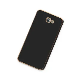 Newface Samsung Galaxy J7 Prime Kılıf Volet Silikon - Siyah