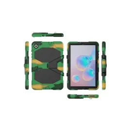 Newface Samsung Galaxy P610 Tab S6 Lite 10.4 Kılıf Griffin Tablet Kapak - Kamuflaj