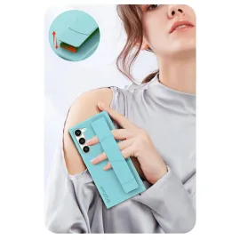 Newface Samsung Galaxy S24 Kılıf Data Kapak - Siyah