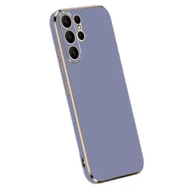 Newface Samsung Galaxy S25 Ultra Kılıf Volet Silikon - Mavi