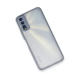 Newface Vivo Y11S Kılıf Montreal Silikon Kapak - Gri