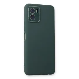 Newface Vivo Y15S Kılıf Lansman Glass Kapak - Koyu Yeşil