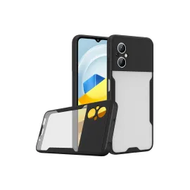 Newface Xiaomi Poco M5 Kılıf Platin Silikon - Siyah