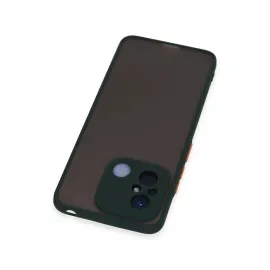 Newface Xiaomi Redmi 12C Kılıf Montreal Silikon Kapak - Yeşil