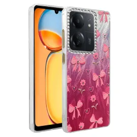 Newface Xiaomi Redmi 13C Kılıf Blade Aynalı Desenli Kapak - Desen 3