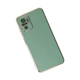Newface Xiaomi Redmi Note 10 Kılıf Volet Silikon - Açık Yeşil
