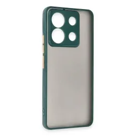 Newface Xiaomi Redmi Note 13 5G Kılıf Montreal Silikon Kapak - Yeşil