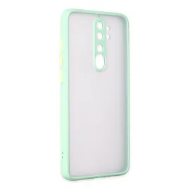 Newface Xiaomi Redmi Note 8 Pro Kılıf Montreal Silikon Kapak - Turkuaz