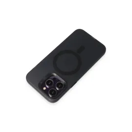 Joko Iphone 15 Pro Kılıf Mateks Magsafe Kapak - Siyah