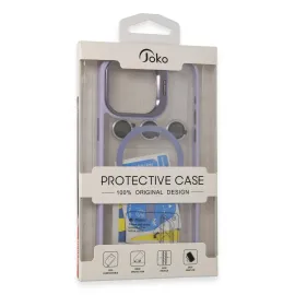 Joko Iphone 15 Pro Kılıf Roblox Lens Magsafe Standlı Kapak - Pudra