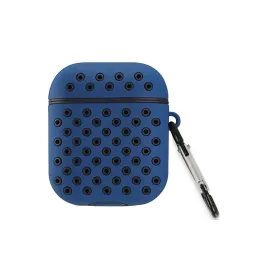 Newface Airpods 2 (2.nesil) Spor Delikli Kılıf - Lacivert-Siyah