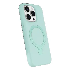 Newface Apple Iphone 14 Pro Max Regal Magsafe Standlı Kapak - Su Yeşili