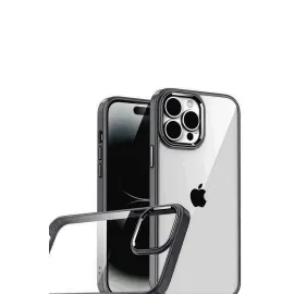 Newface Apple Iphone 15 Pro Max Razer Lensli Silikon - Siyah