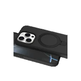 Newface Apple Iphone 15 Pro Max Regal Magsafe Standlı Kapak - Siyah