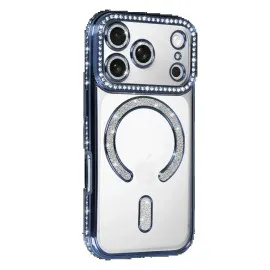 Newface Apple Iphone 17 Pro Joke Simli Magneticsafe Kılıf - Mavi