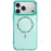 Newface Apple Iphone 17 Pro Live Diamond Magsafe Kapak - Yeşil