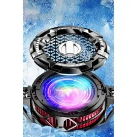 Newface Fs02 15W Rgb Radyatör Telefon Soğutucu Fan - Siyah