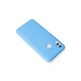 Newface Huawei P Smart 2019 Kılıf Nano Içi Kadife Silikon - Mavi