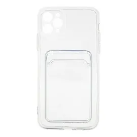 Newface Iphone 11 Pro Max Kılıf Kart Şeffaf Silikon - Şeffaf