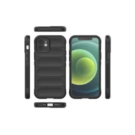 Newface Iphone 12 Kılıf Optimum Silikon - Siyah