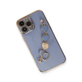 Newface Iphone 13 Pro Kılıf Esila Silikon - Gri