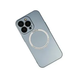 Newface Iphone 13 Pro Kılıf Jack Magneticsafe Lens Silikon - Sierra Blue