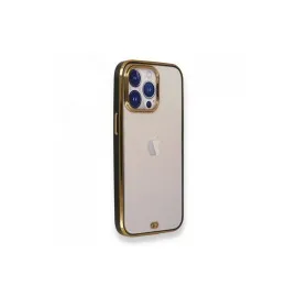 Newface Iphone 13 Pro Kılıf Liva Silikon - Siyah