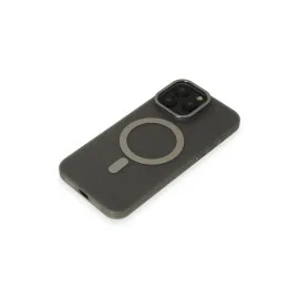 Newface Iphone 15 Pro Kılıf Lodos Magneticsafe Mat Kapak - Titan Gri
