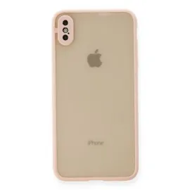 Newface Iphone X Kılıf Montreal Silikon Kapak - Pembe