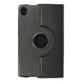 Newface Lenovo Tab M8 Kılıf 360 Tablet Deri Kılıf - Siyah