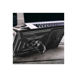 Newface Realme 11 Pro Kılıf Pars Lens Yüzüklü Silikon - Yeşil