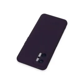 Newface Realme 9I 4G Kılıf Nano Içi Kadife Silikon - Mor