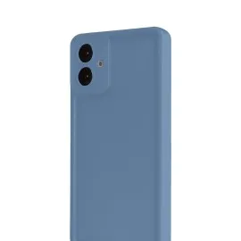 Newface Samsung Galaxy A07 Viera Silikon - Mavi