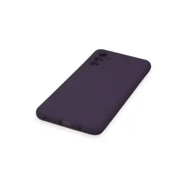 Newface Samsung Galaxy A14 4G Kılıf Nano Içi Kadife Silikon - Mor