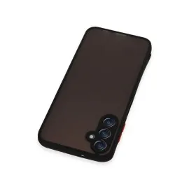 Newface Samsung Galaxy A24 4G Kılıf Montreal Silikon Kapak - Siyah