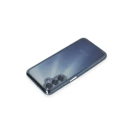 Newface Samsung Galaxy A35 5G Kılıf Razer Lensli Silikon - Lacivert