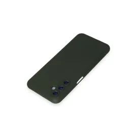 Newface Samsung Galaxy M34 5G Kılıf Nano Içi Kadife  Silikon - Koyu Yeşil