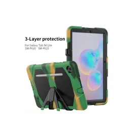 Newface Samsung Galaxy T500 Tab A7 10.4 Kılıf Griffin Tablet Kapak - Kamuflaj