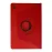 Newface Samsung Galaxy Tab A9 Plus Kılıf 360 Tablet Deri Kılıf - Kırmızı