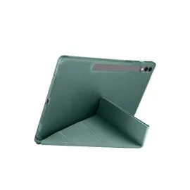 Newface Samsung Galaxy X610 Tab S9 FE Plus 12.4 Kılıf Kalemlikli Mars Tablet Kılıfı - Koyu Yeşil